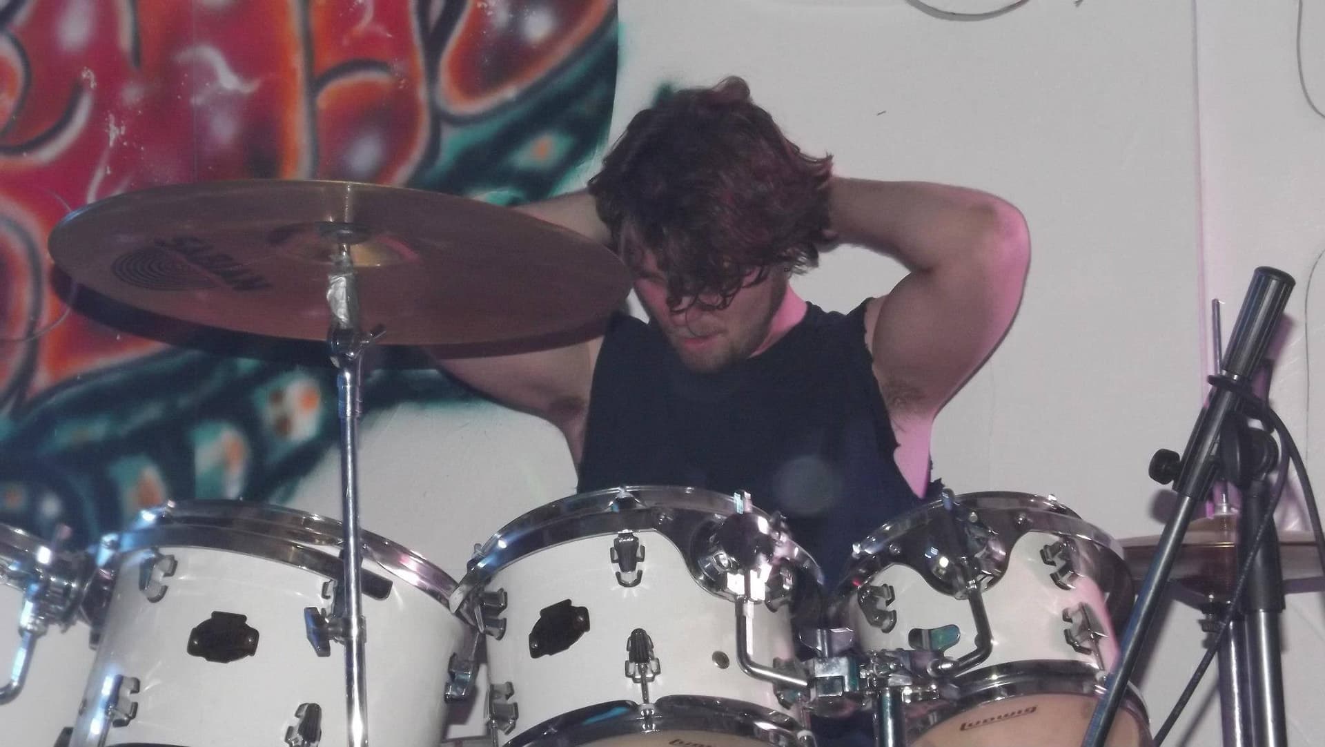 Nick drumming — Kill The Host